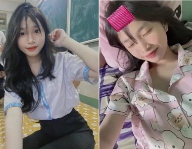 Vídeo XXX Garota gostosa Nguyen Ngoc Han nasceu em 2008, na classe 11a