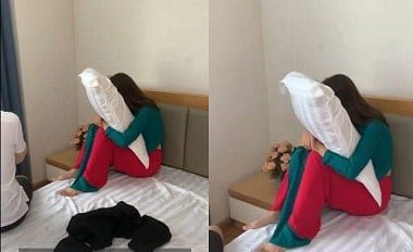 O professor Nghe e lançou um clipe quente enquanto estava no motel