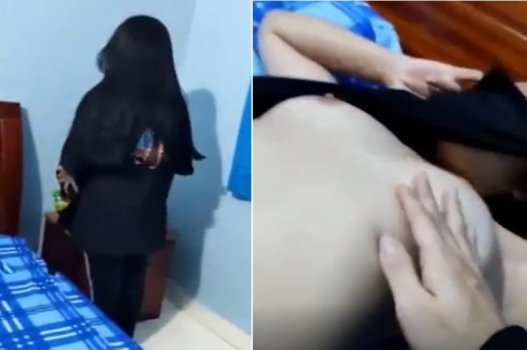 Clipe quente com cenário fresco e atraente
