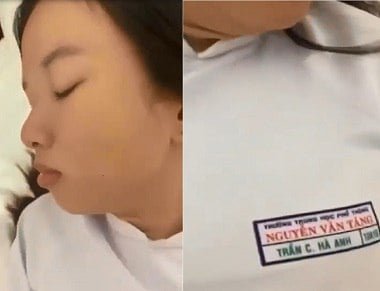 Tran Ha Anh da Nguyen Van Tang High School revelou que o clipe